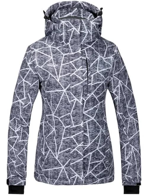 Wantdo Women's Waterproof Windproof Ski Jacket