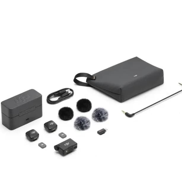 DJI MIC mini 2*Transmitter 1*Receiver High-Quality Audio With Stable Transmission Two-Level Active