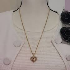 Jewelry | Set If Two Vintage Lucite Necklaces Pastel Peach Gold Tone Lot Jewelry | Poshmark
