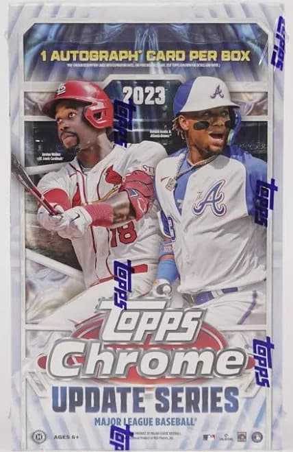 Topps Chrome Update Baseball Hobby Box