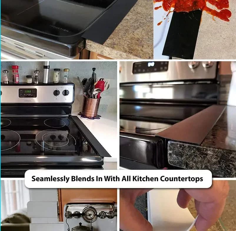 21 in Flexible Silicone Kitchen Gap Covers Strips Slit Filler for Heat Resistant Protective Pad Inserts Against Oil Stains Tools - AliExpress