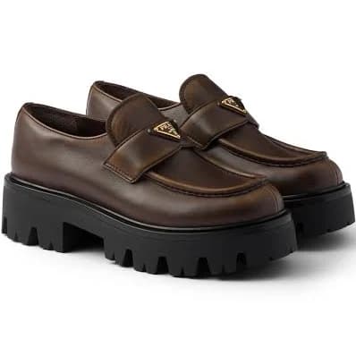 Prada Women's Leather Loafers