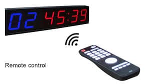 6 Digit Classic Digital 4 " LED Workout Countdown Clock Echo GYM Timer Crossfit | eBay