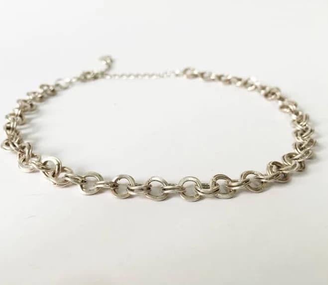 Chunky Link Chain Choker Necklace