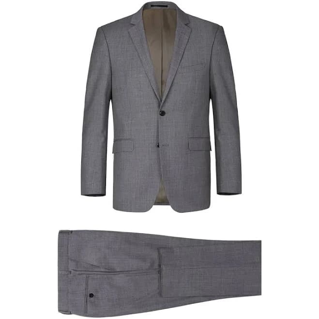 Men's Wool 2-Piece Notch Lapel
