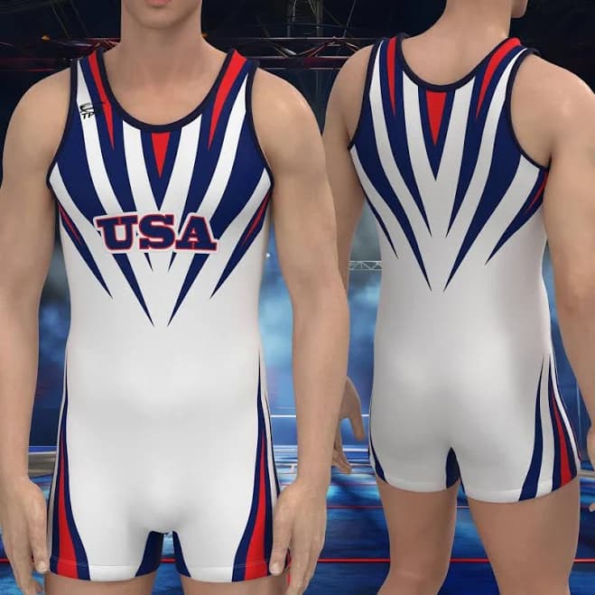 Liberty Spike Men's Gymnastics Singlet