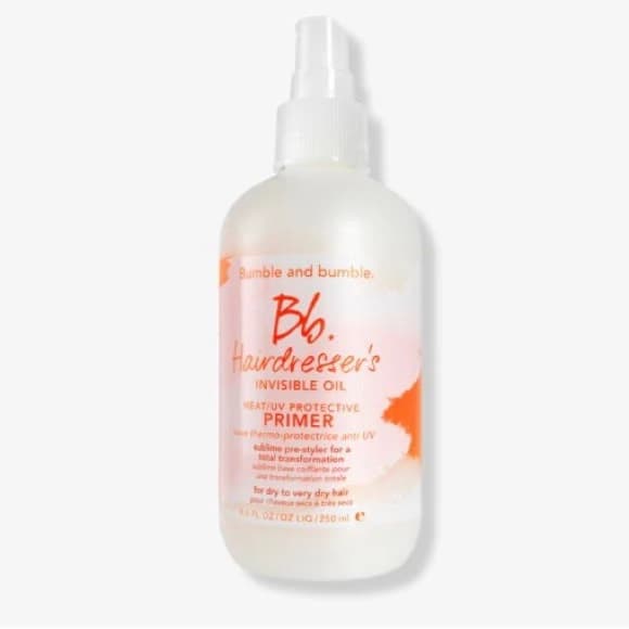 Bumble And Bumble Hair | Bumble & Bumble Hairdresser's Invisible Oil Heat/Uv Protective Primer 2 Oz. | Color: Cream/White | Size: Os | Pinkposhdaisy's