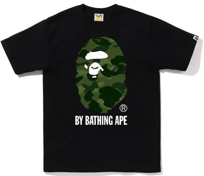 Men's BAPE Color Camo Big Ape Head Tee