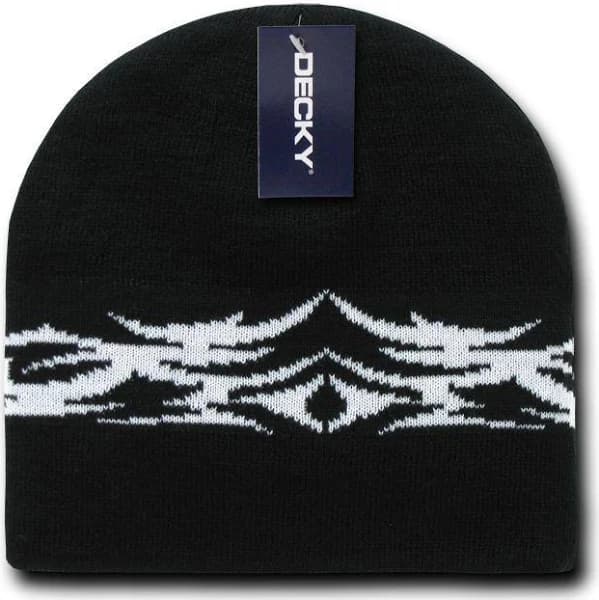 Decky Tribal Knitted Beanies