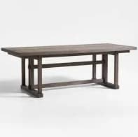 Crate & Barrel Eastham Extendable Dining Table