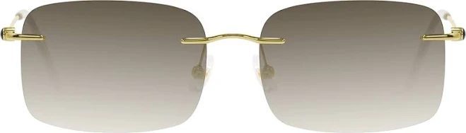 Fytoo Rectangle Rimless Eyeglasses