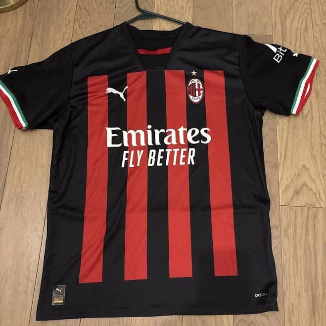 Adult Puma AC Milan 22/23 Home Jersey