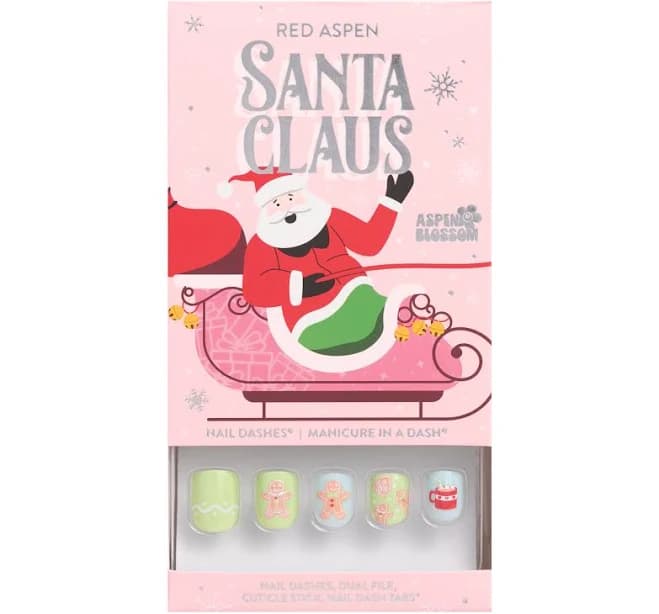 Santa's Squad Maizie Press On Nails