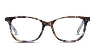 Vera Bradley Leena Tortoise, Brown, Blue Prescription Eyeglasses