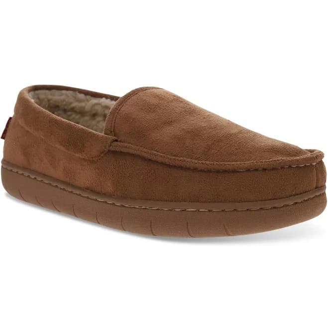 Levi's Men's Fields Faux-Sherpa Slippers