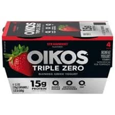 Oiko Triple Zero Strawberry Greek Yogurt