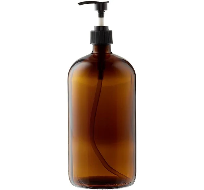 Murchison-Hume Amber Glass Bottle 32oz