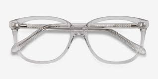 Escape Rectangle Clear Black Full Rim Eyeglasses | Eyebuydirect