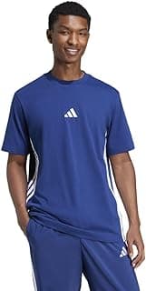 Mens Essentials Single Jersey 3-Stripes T-Shirt