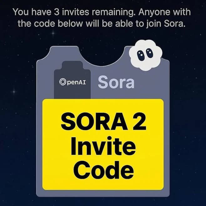 Sora 2 Invite Code | Instant | Verified & Working | AI Video Access | Digital Download