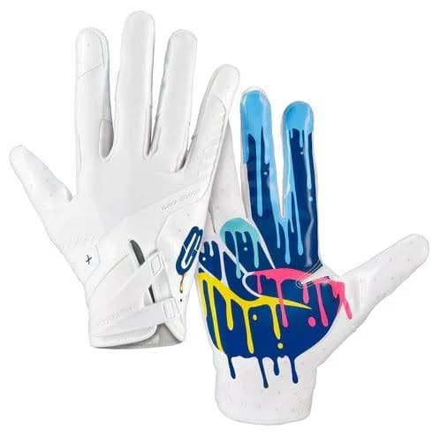 Grip Boost Stealth 6.0 Peace Youth Football Gloves White