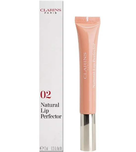 Clarins Natural Lip Perfector 0.35 OZ - CHOOSE YOUR SHADE