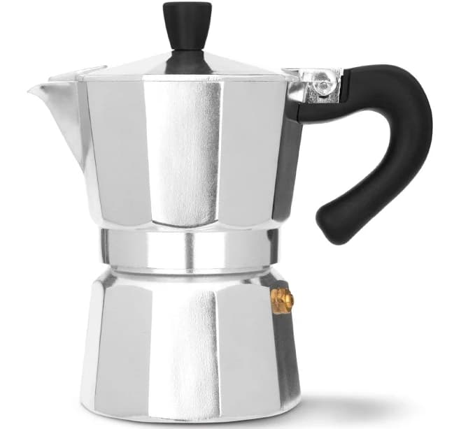 EspressoWorks 6-Cup Moka Pot Stovetop Espresso Maker