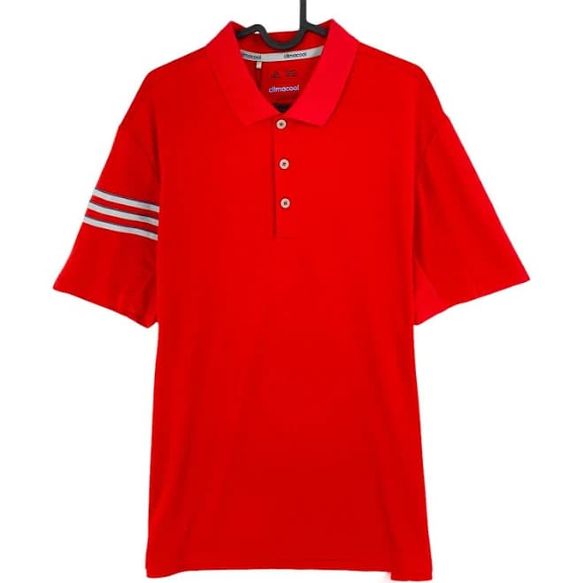 Adidas Climacool 3-stripe Club Polo Mens Golf Shirt -new 2017