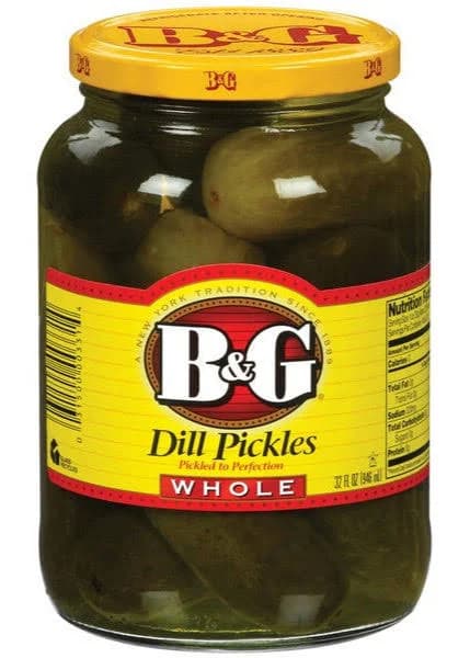B&G Whole Dill Pickles