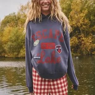 Next Denim Women's Graphic Hoodie