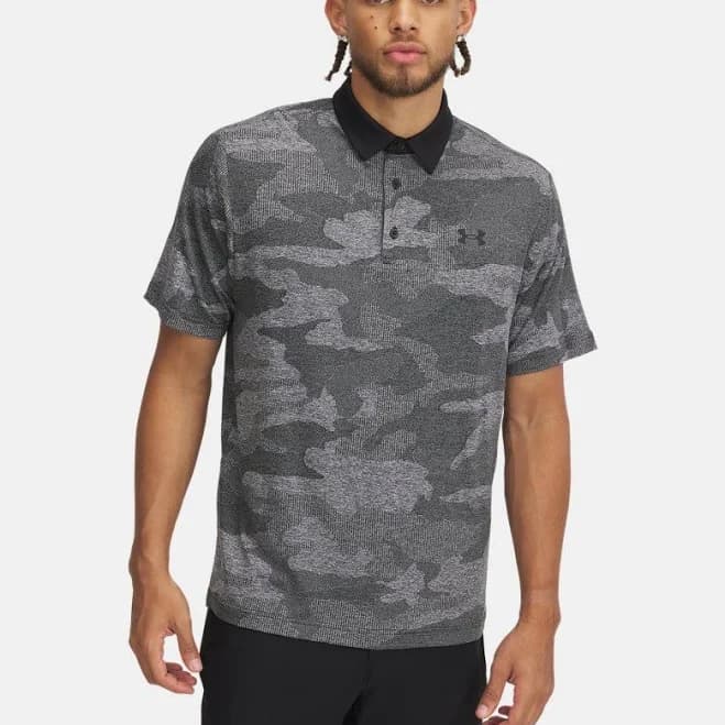 Under Armour Men's Playoff Camo Jacquard Polo