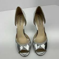 Kelly & Katie | Shoes | Kelly Katie Silver High Heel | Poshmark
