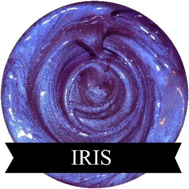 IRIS Iridescent Blue Purple Lip Gloss