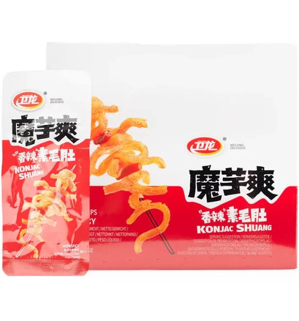 WEILONG Hot and Spicy Flavor Crispy Konjac