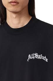AllSaints Descent Overize Embroidered Cotton T-Shirt | Nordstrom