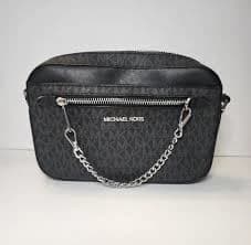 MICHAEL KORS Women's Jet Set Large East West PVC Crossbody Bag