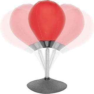 Desktop Punching Bag Stress Relief Boxing Novelty Gag White Elephant Gift.