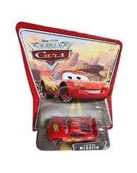 Disney World of Cars Lightning McQueen Diecast Red #95 Collectible M1054 New