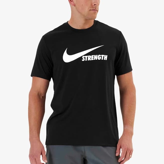 Nike Shirts Nike Men's Gray Strength Tee