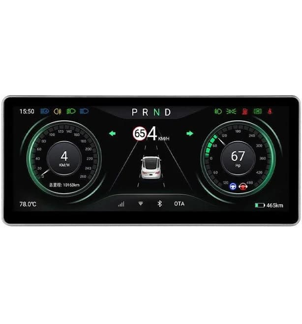 TESERY 10.25‘’ Android 4G Tesla Model 3 / Y Display LCD Instrument Dashboard Screen