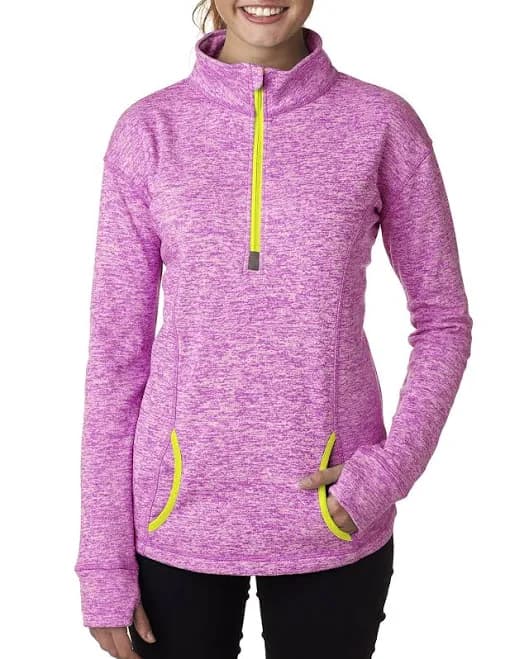 J America Women's Cosmic Fleece Quarter-Zip