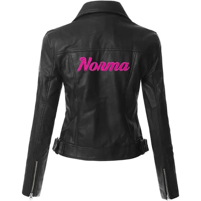 Faux Leather Moto Jacket
