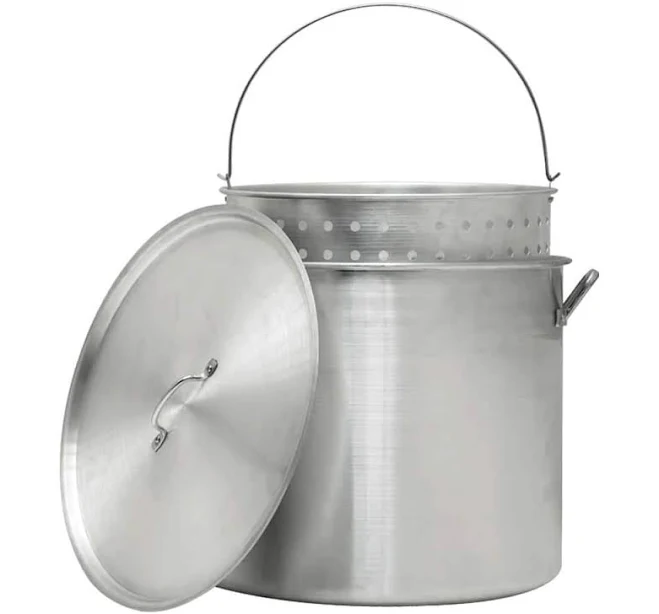 Nexgrill 42 Qt. Aluminum Pot with Strainer Basket