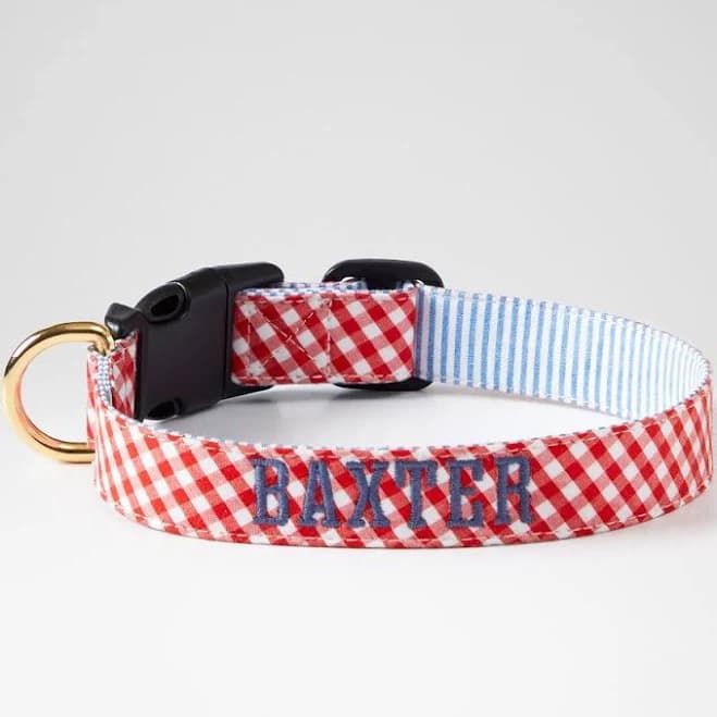 Classic Patterned Dog Collar
