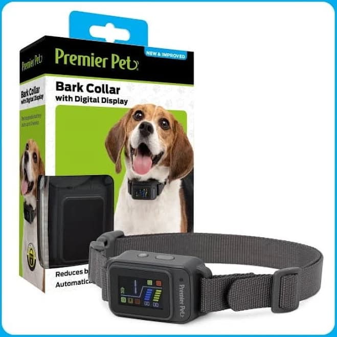 Premier Pet Bark Collar with Digital Display