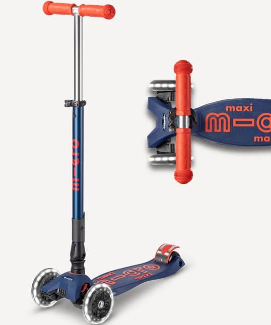 Micro Maxi Foldable Deluxe LED Scooter