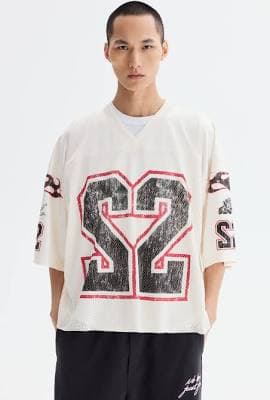 H&M Men's Coast 95 Oversized Mesh T-Shirt