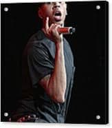 Chris Brown #11 Poster by Concert Photos - Metal Posters
