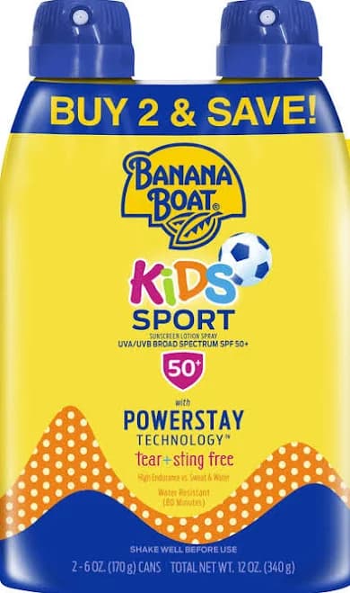 Banana Boat Kids Sport Sunscreen Spray SPF
