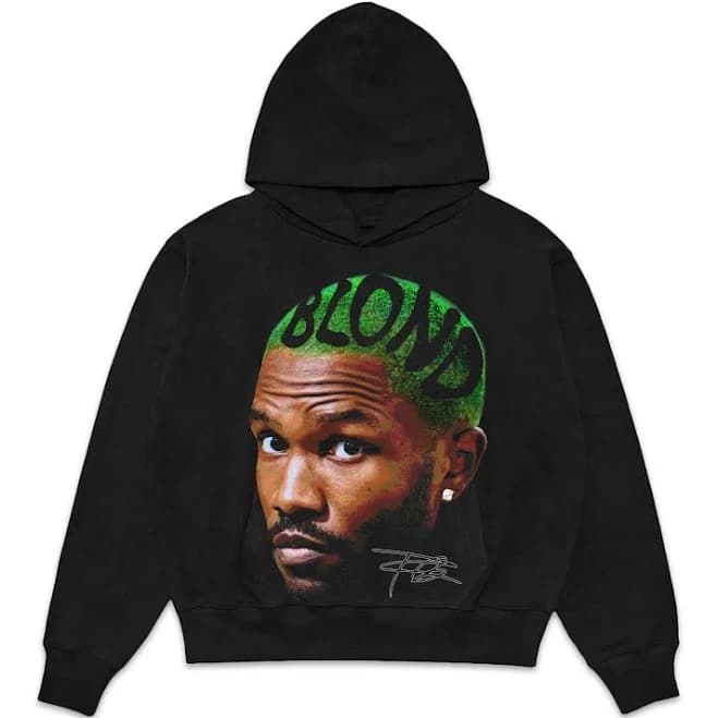 Frank Ocean Jumbo Fleece Graphic Hoodie